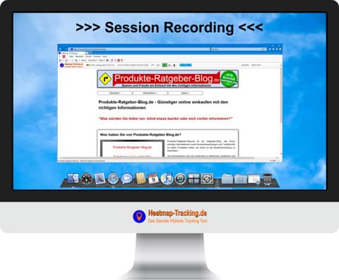 Session Recording unseres Heatmap Tracking Tools Session Recording unseres Heatmap Tracking Tools