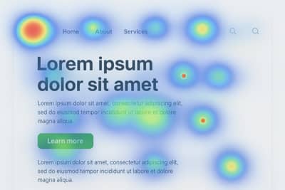 Bild Darstellung einer Heatmap Bild Darstellung einer Heatmap